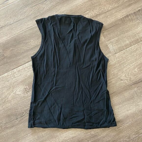 Kasper Black Tank Top - Picture 3 of 4